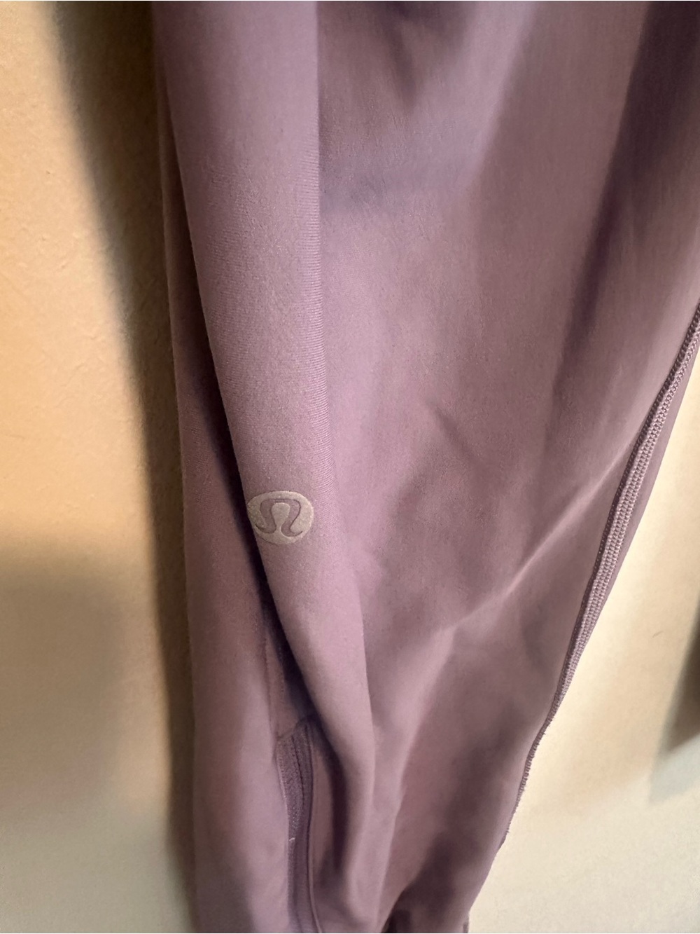 Lululemon Adapted State High Rise Jogger Size 8 Nightfall Purple Zip Cuff - Picture 3 of 5